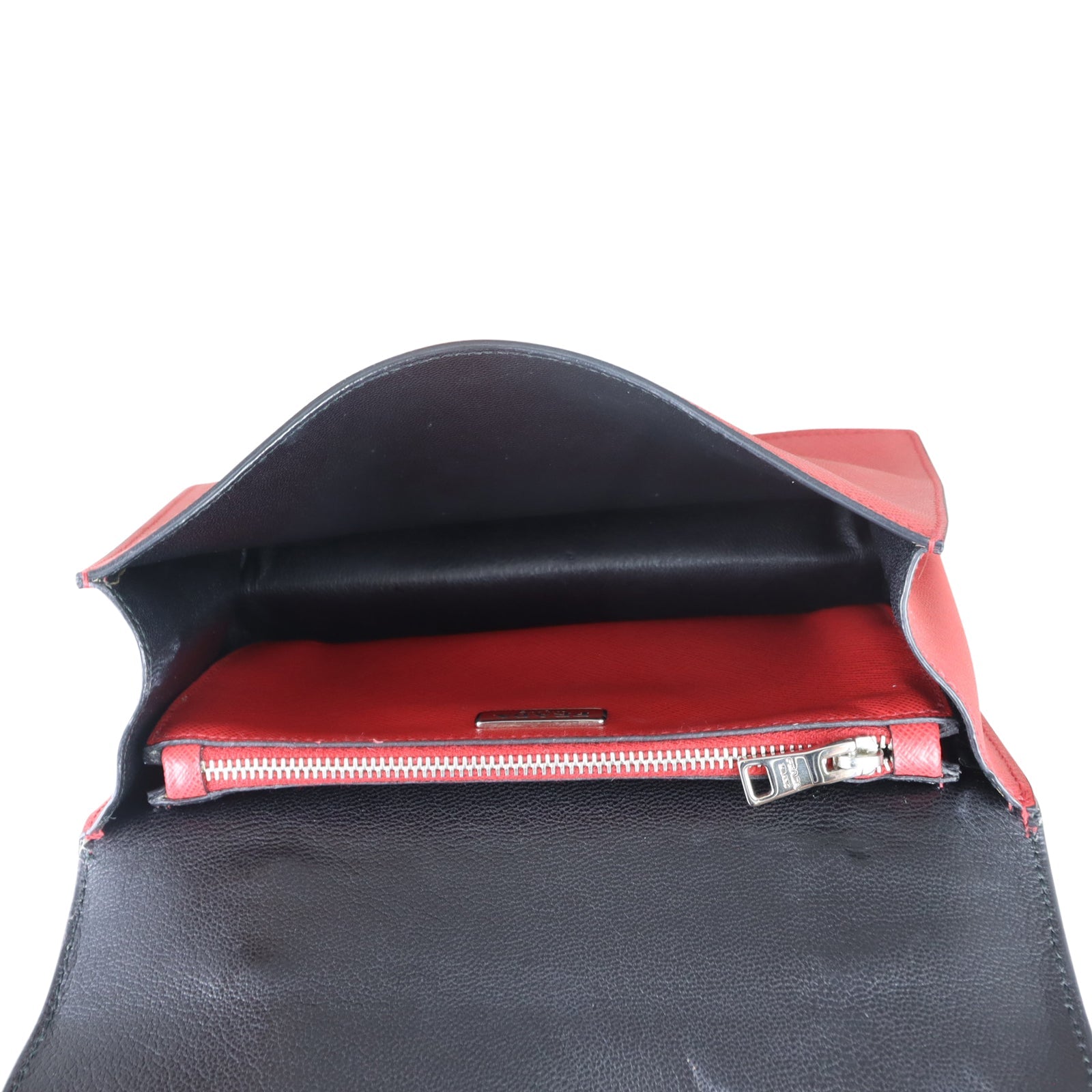 Prada Saffiano Lux Sound Crossbody Bag