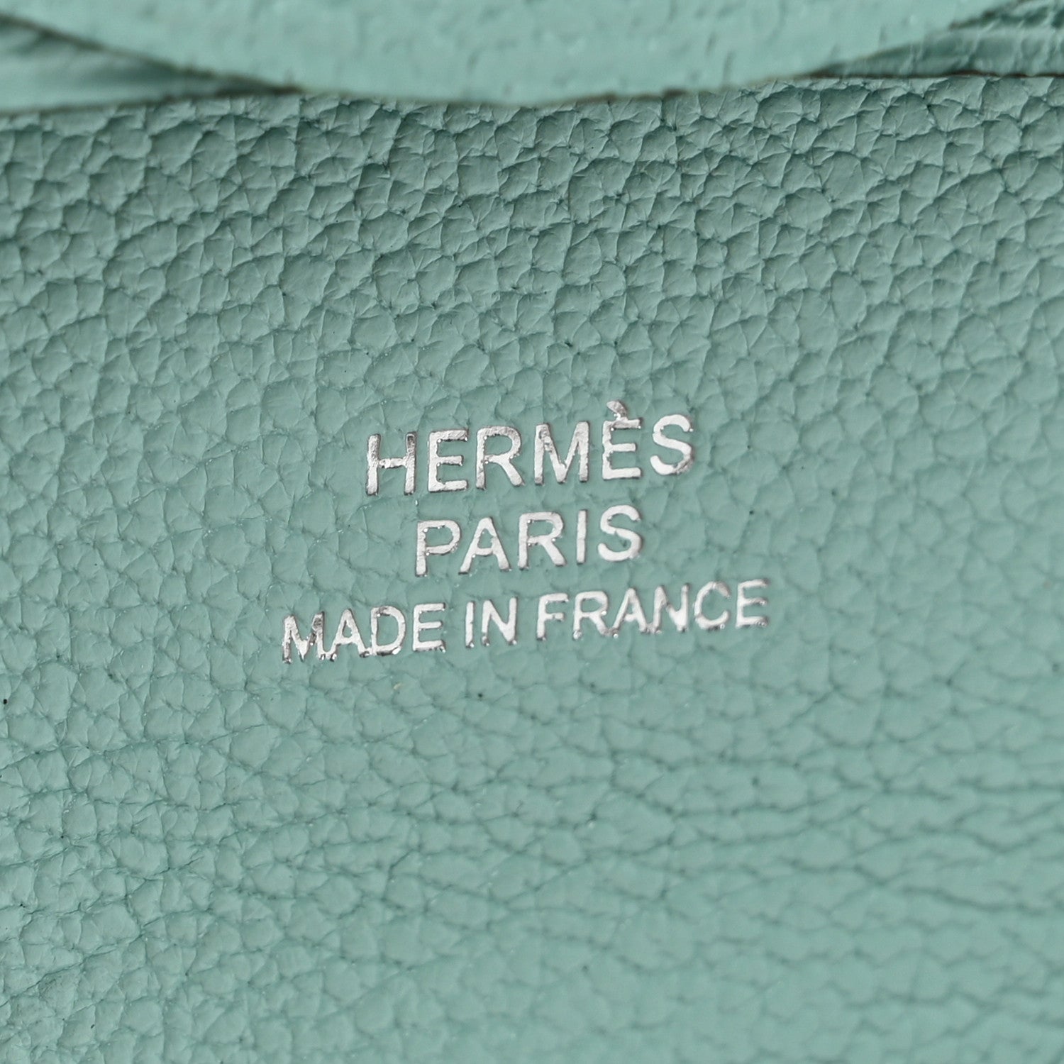 Chevre Mysore Bastia Coin Purse Aqua