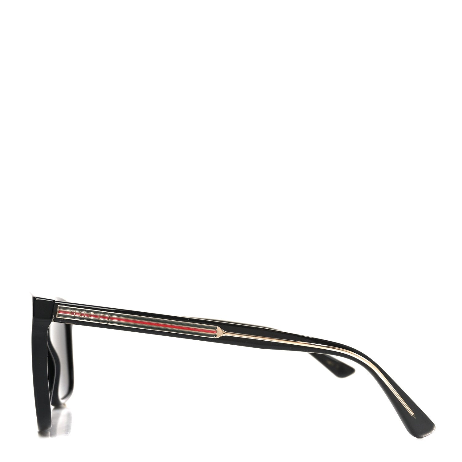 Acetate Frame Sunglasses GG0381SN Black