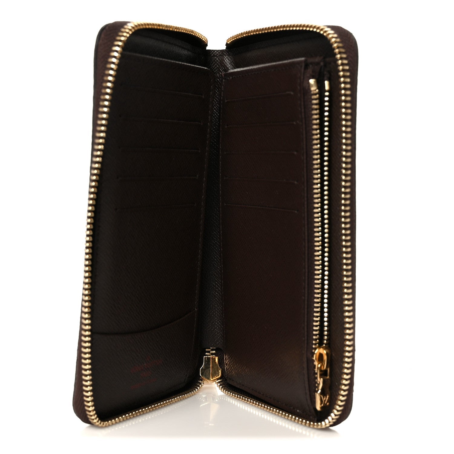 Damier Ebene Zippy Organizer Wallet