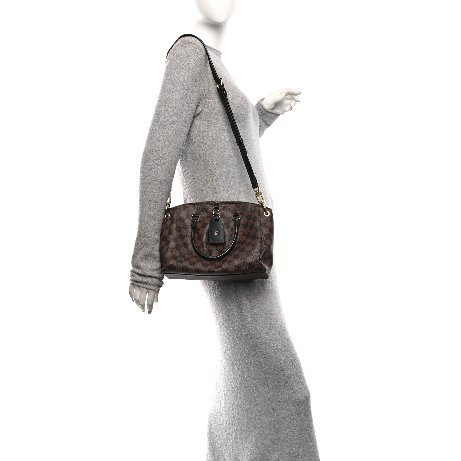 Damier Ebene Odeon Tote PM Black