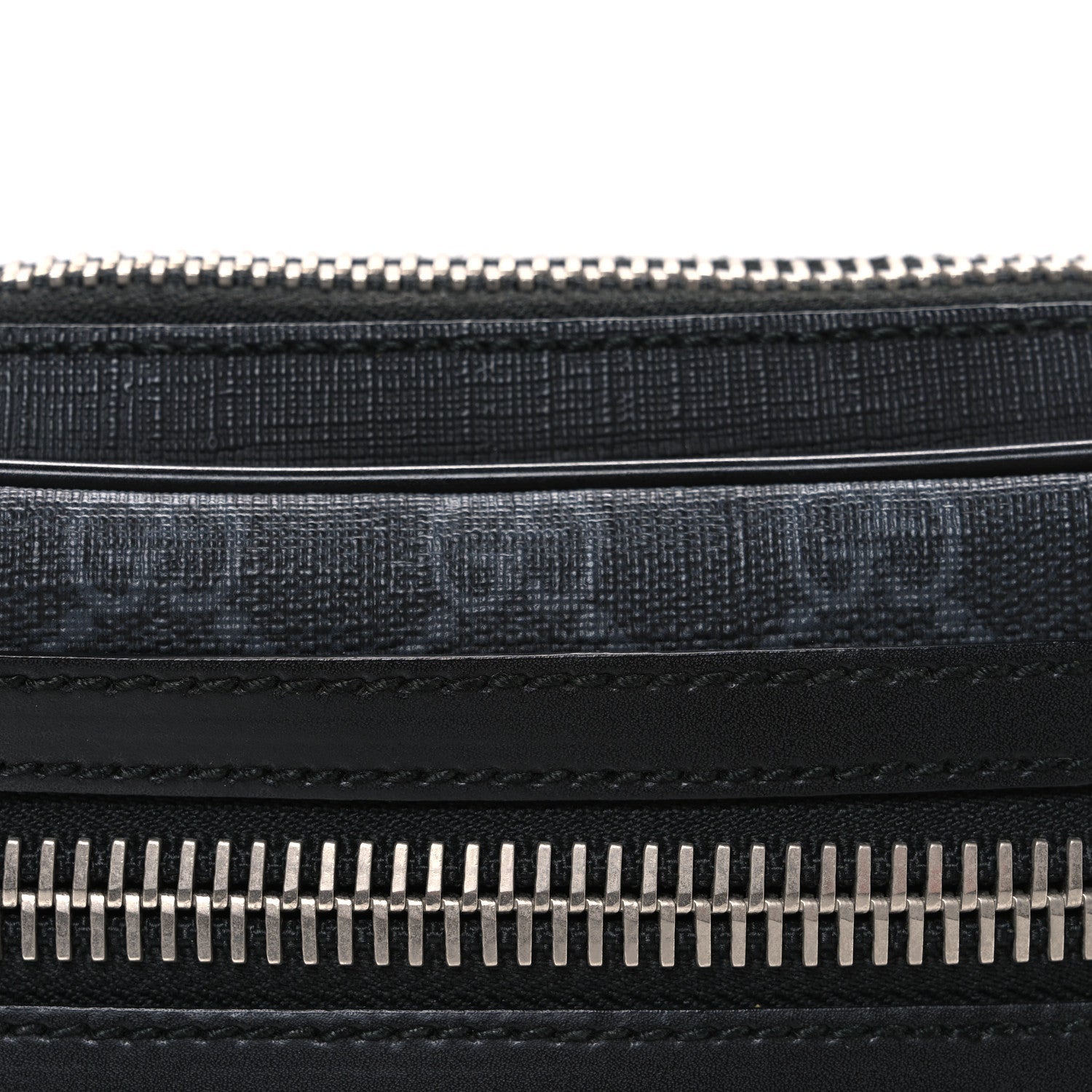 Soft GG Supreme Monogram Web Belt Bag Black Grey