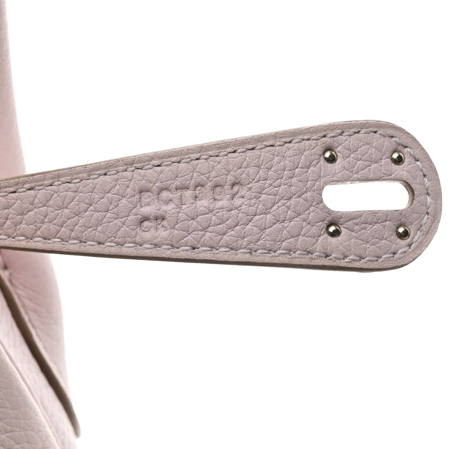 Taurillon Clemence Verso Lindy 26 Mauve Pale Mushroom