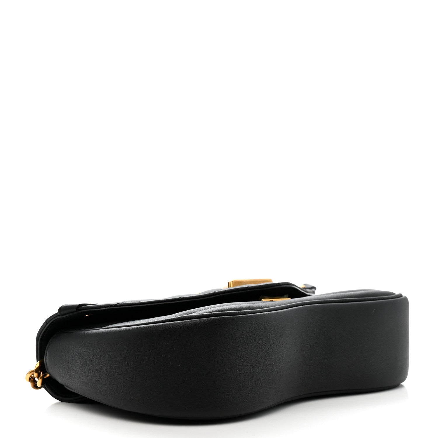 Calfskin New Wave Chain MM Black