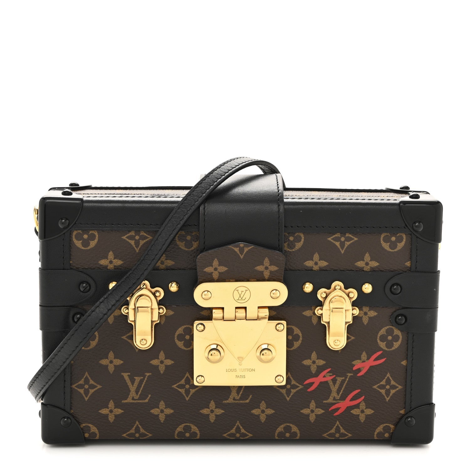 Monogram Petite Malle Black
