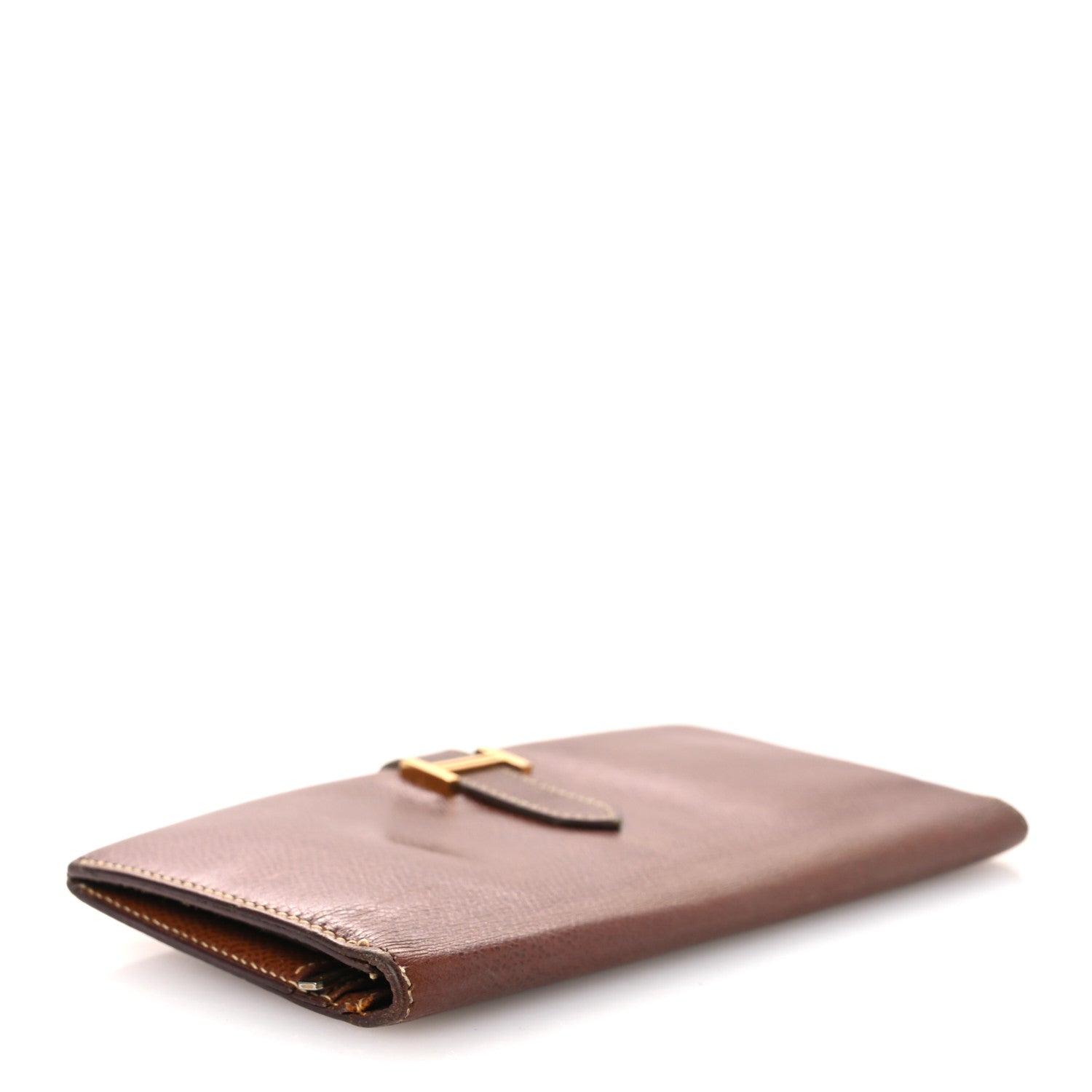 Courchevel Bearn Gusset Wallet Gold