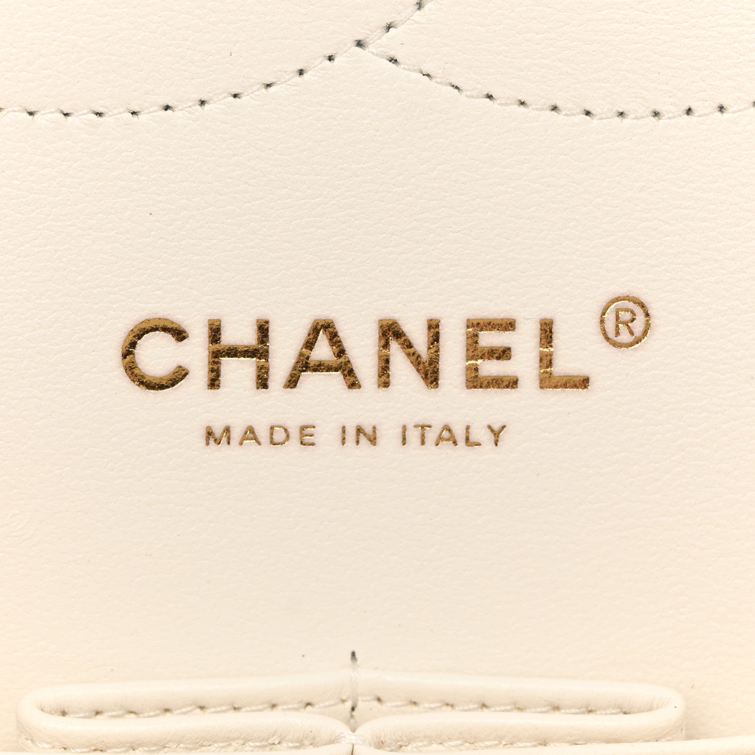 Caviar Quilted Jumbo Double Flap White