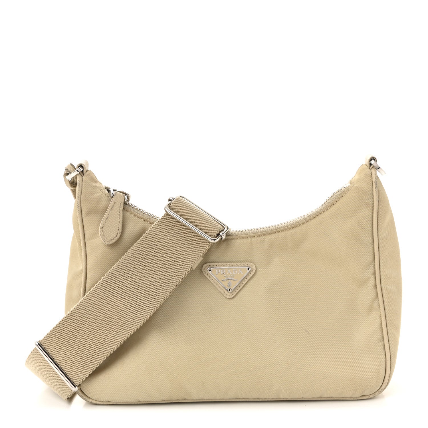 Re-Nylon Saffiano Re-Edition 2005 Shoulder Bag Deserto