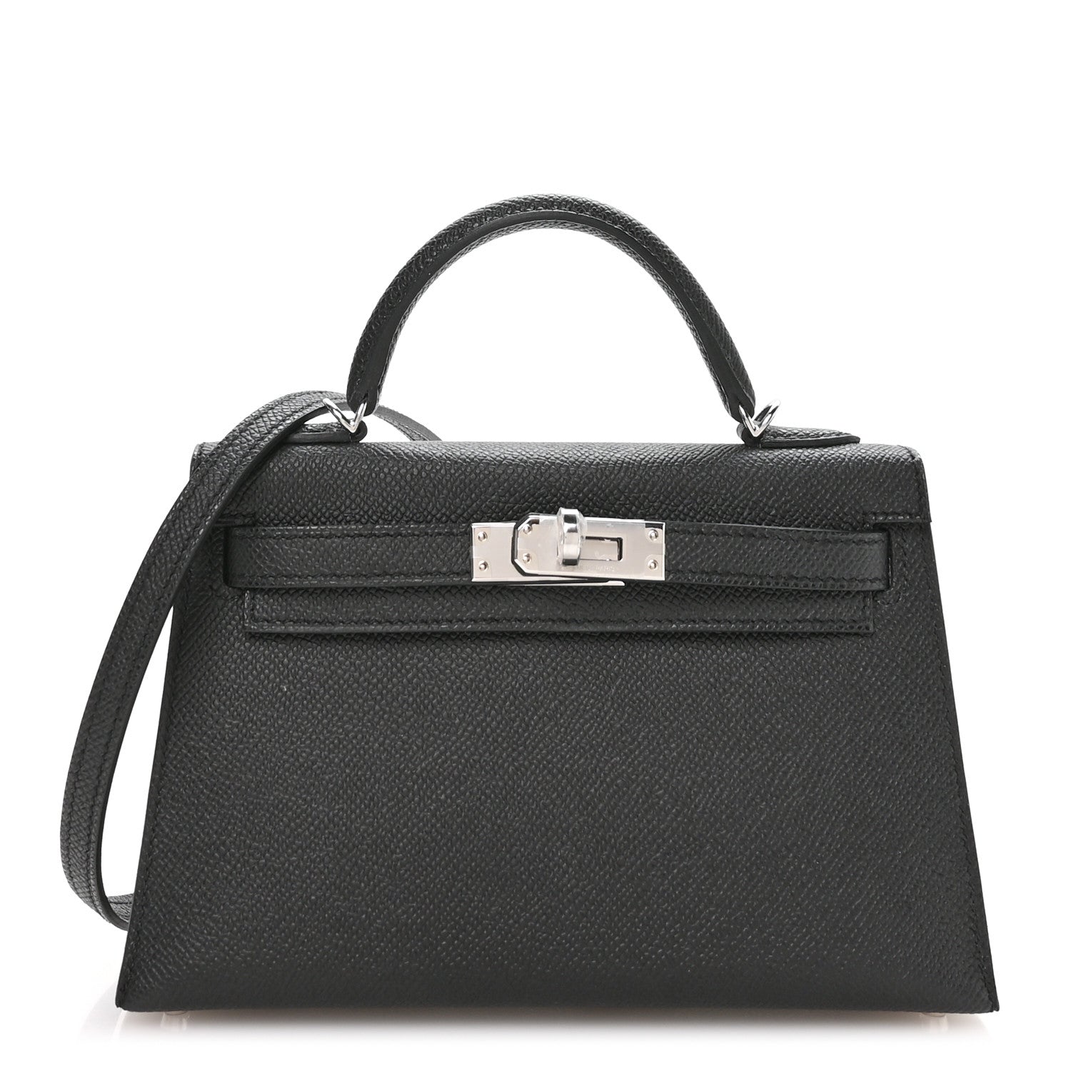 Epsom Mini Kelly Sellier 20 Black