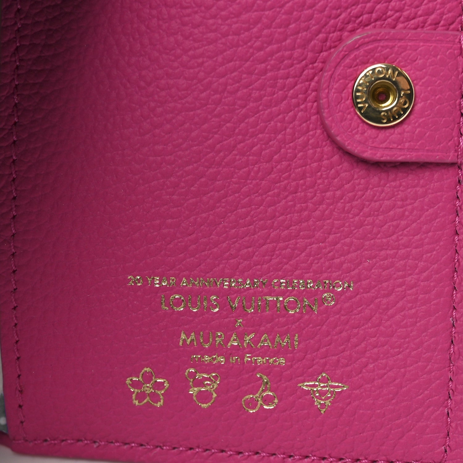 LV X TM Empreinte Monogram Lisa Wallet Kawaii Pink