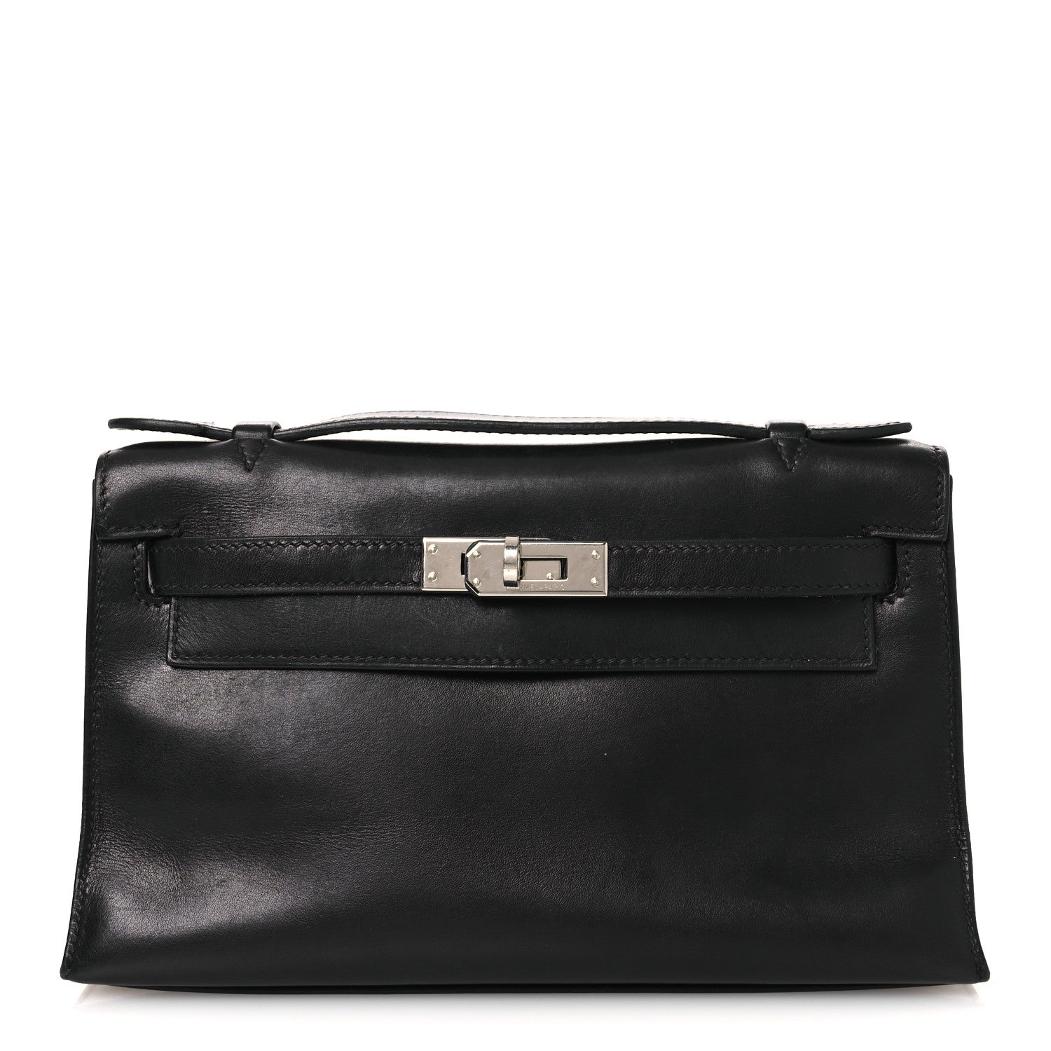 Box Kelly Pochette Clutch Black