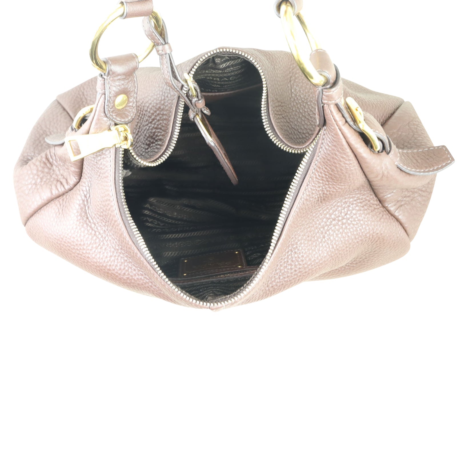 Prada Vitello Daino Hobo