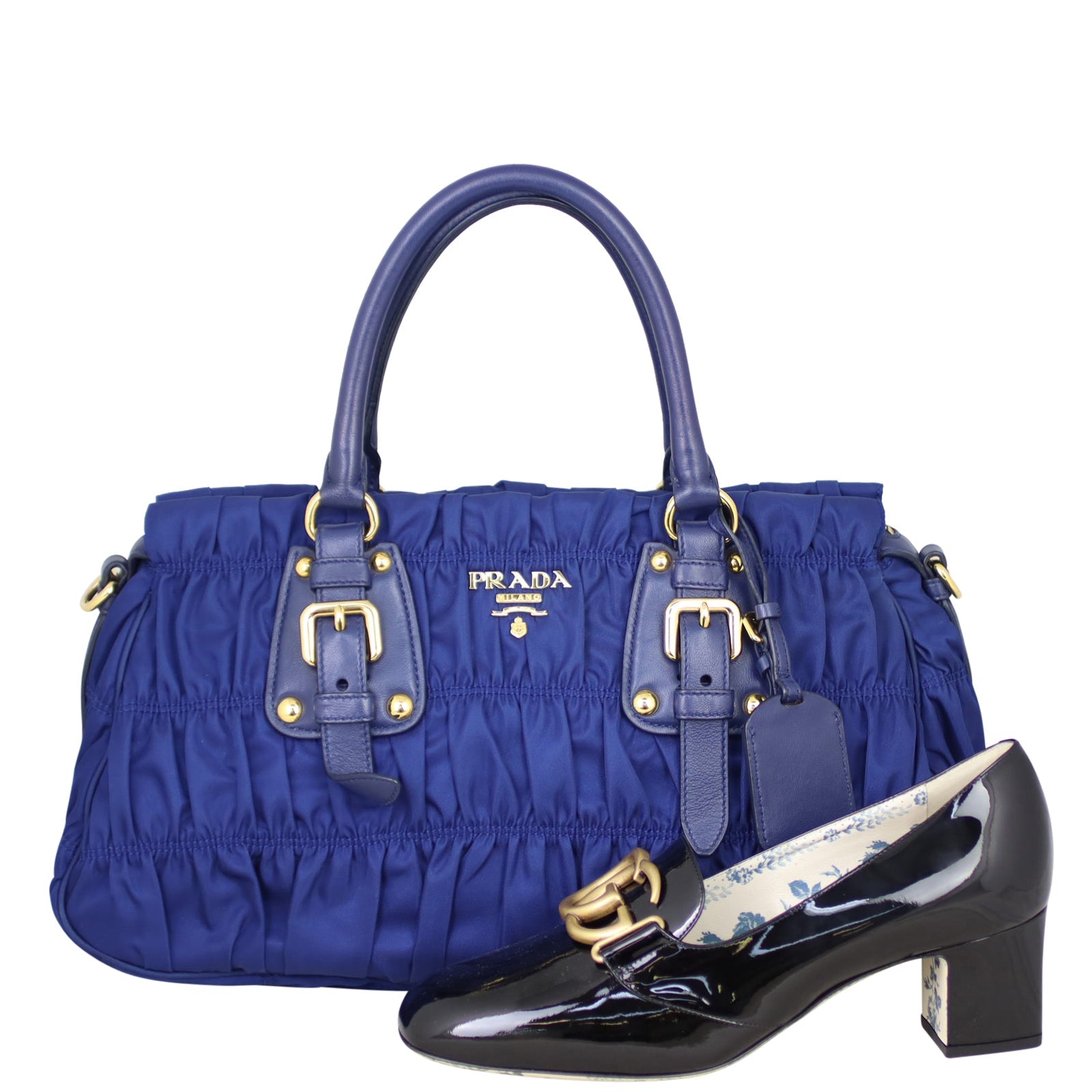Prada Tessuto Gaufre Small Tote