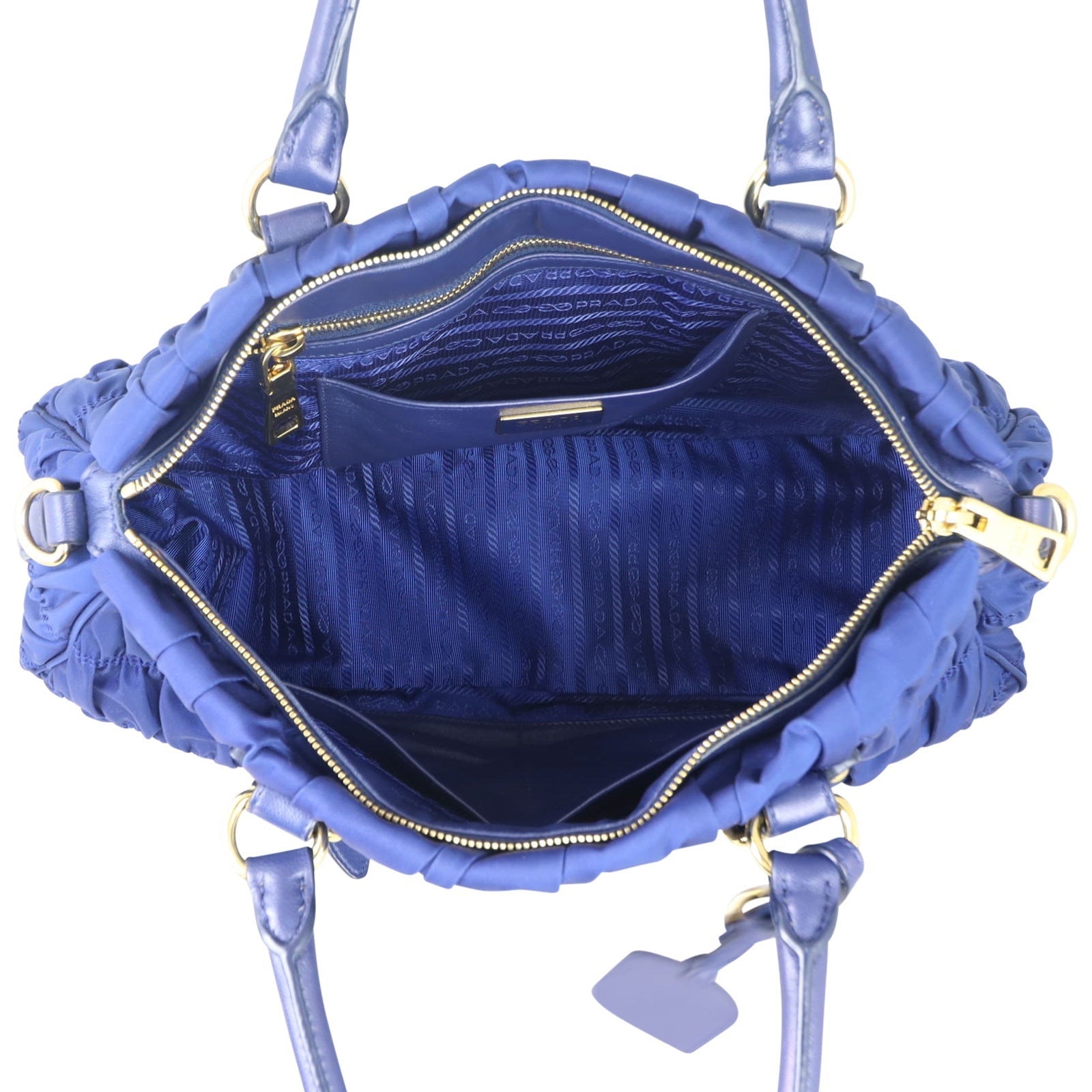 Prada Tessuto Gaufre Small Tote