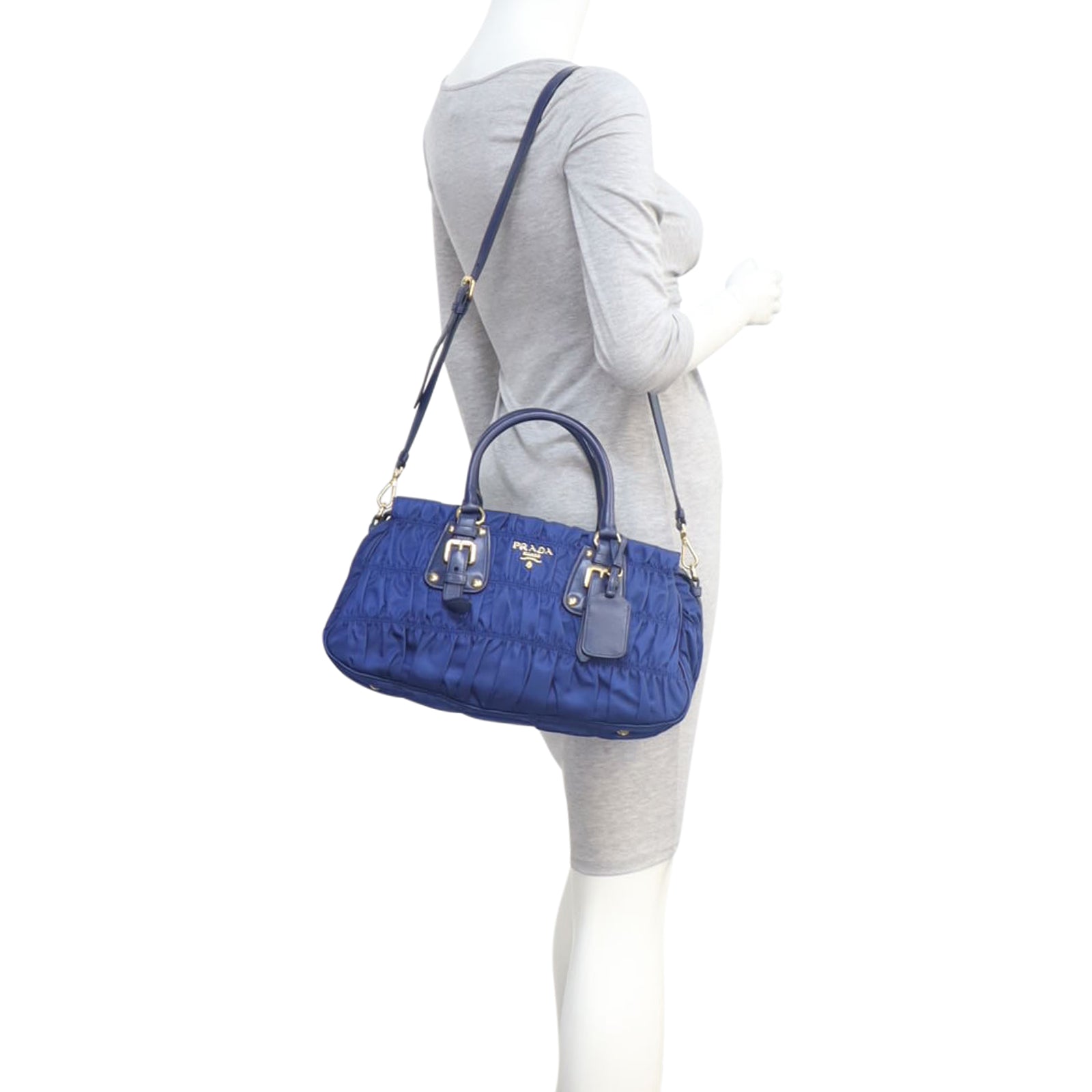 Prada Tessuto Gaufre Small Tote