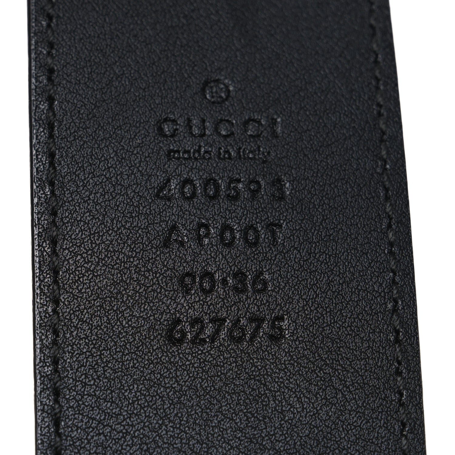 Calfskin Double G 40mm Belt 90 36 Black
