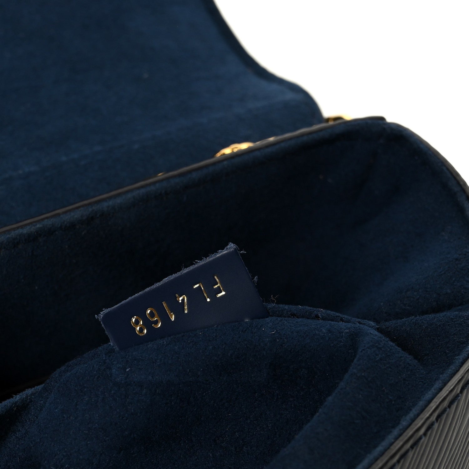 Epi Twist Shoulder Bag MM Indigo
