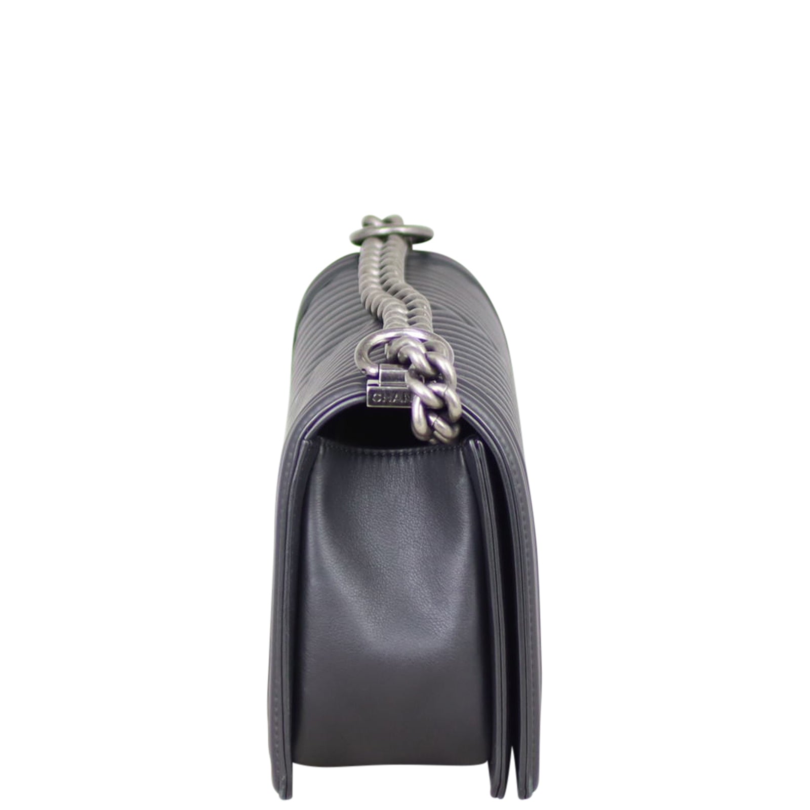 Chanel Boy Old Medium | Black Chevron