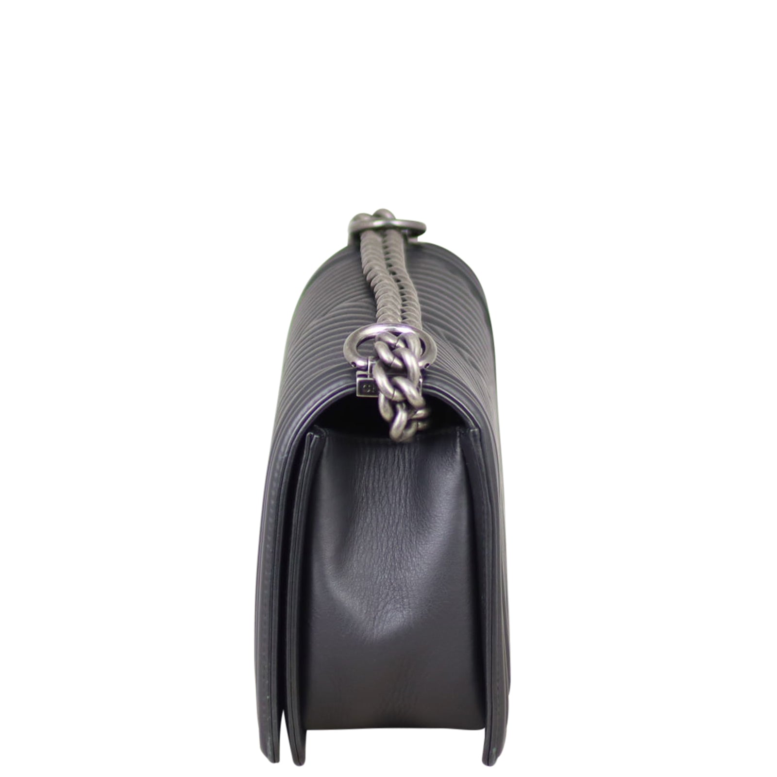 Chanel Boy Old Medium | Black Chevron