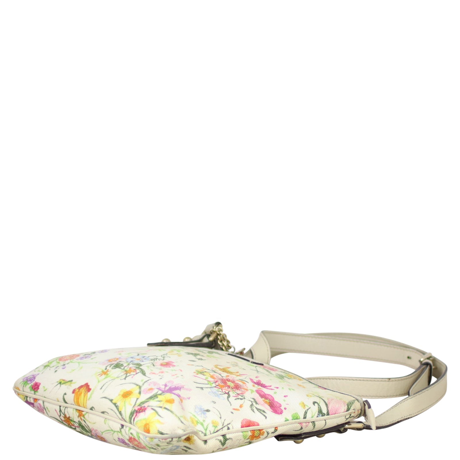 Gucci Flora Canvas Small Messenger Bag