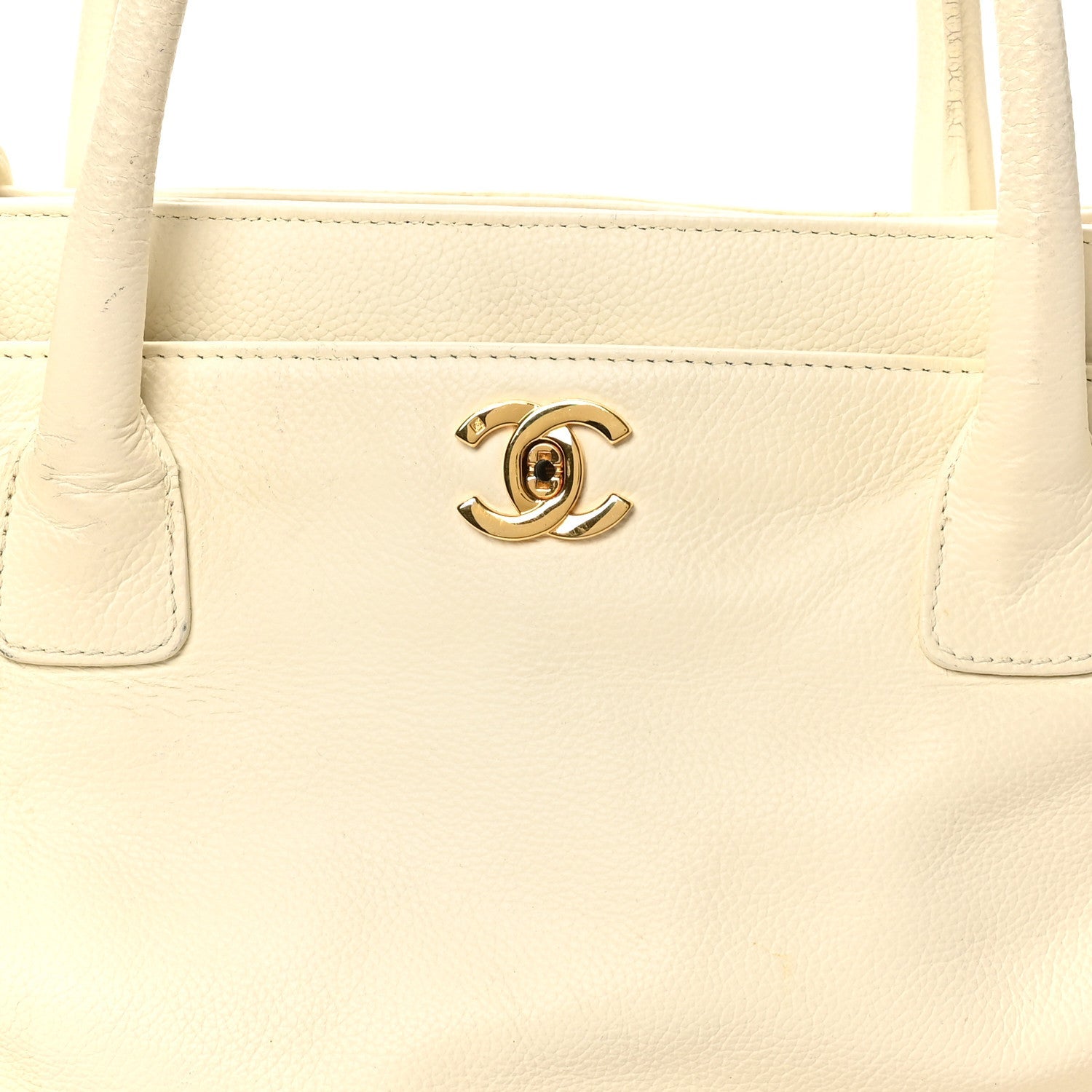 Caviar Cerf Executive Shopper Tote White