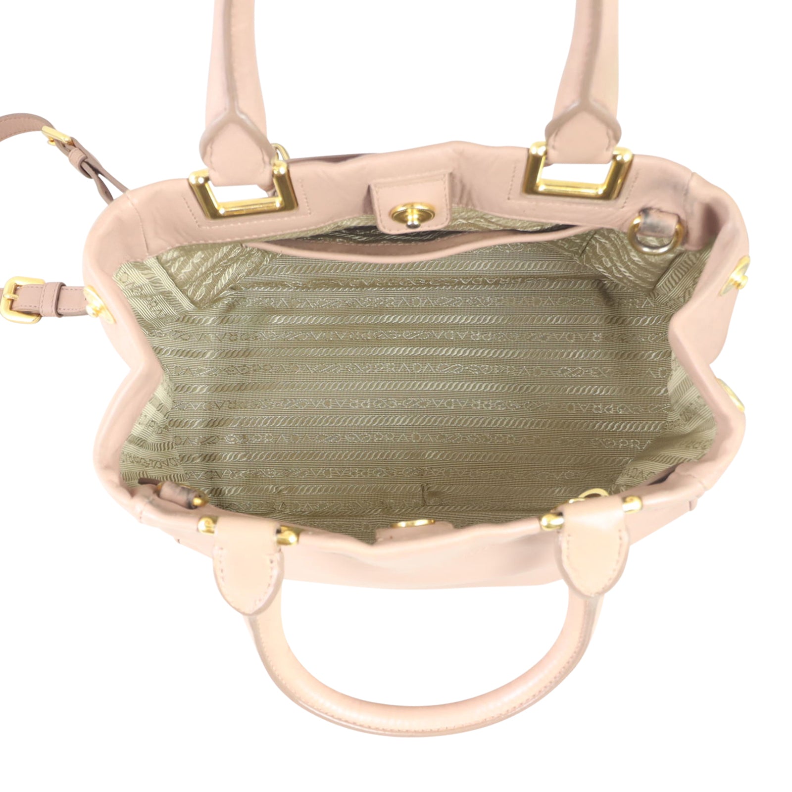 Prada Top Handle Crossbody Satchel