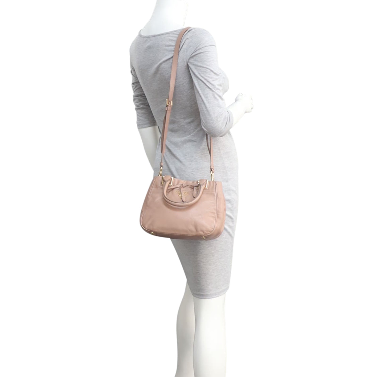 Prada Top Handle Crossbody Satchel