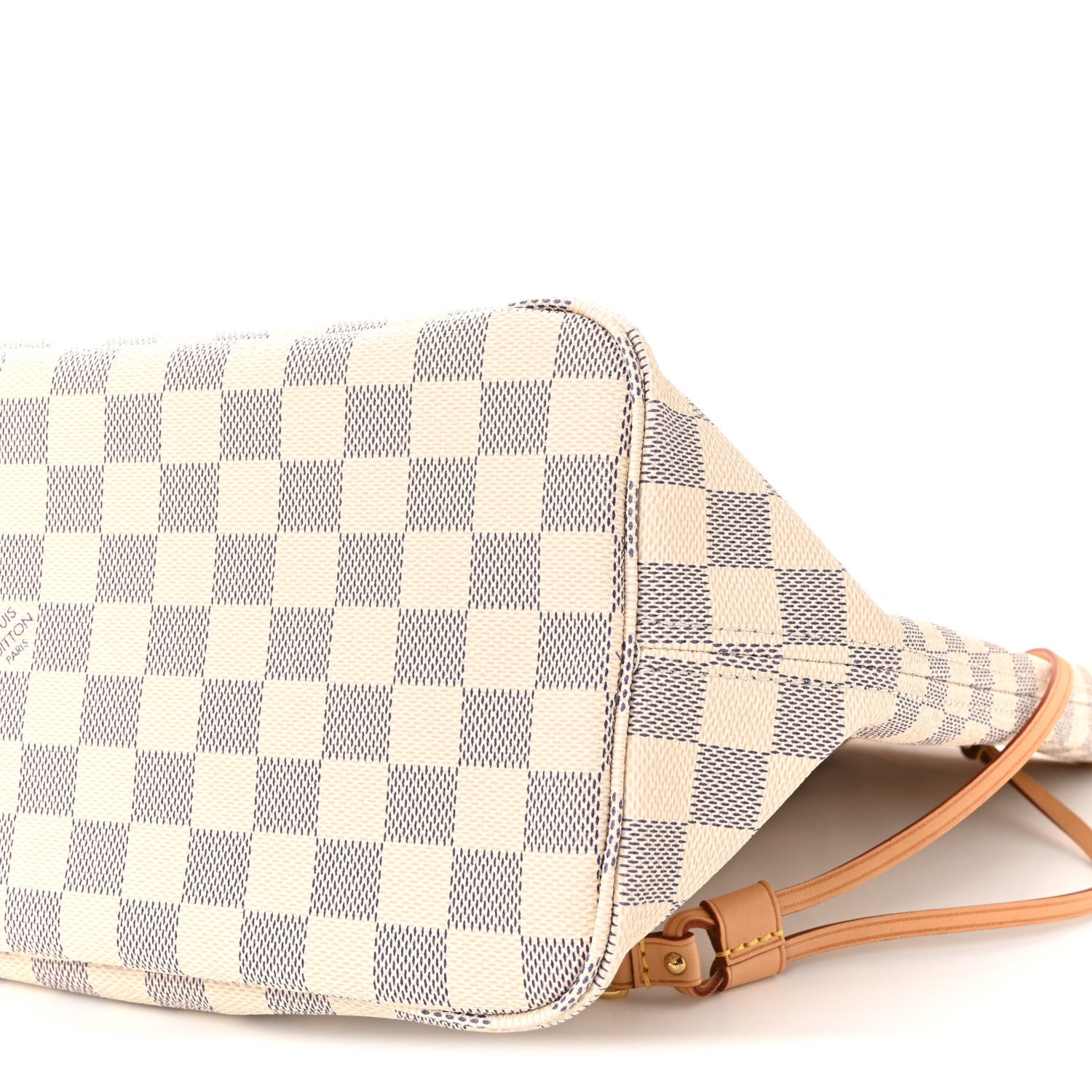 Damier Azur Neo Neverfull MM Rose Ballerine