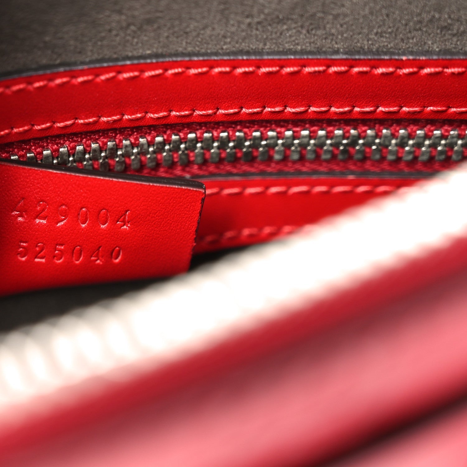 Guccissima Signature Messenger Bag Hibiscus Red
