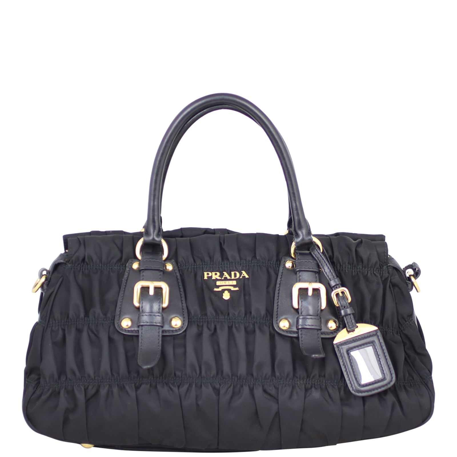 Prada Tessuto Gaufe Small Tote