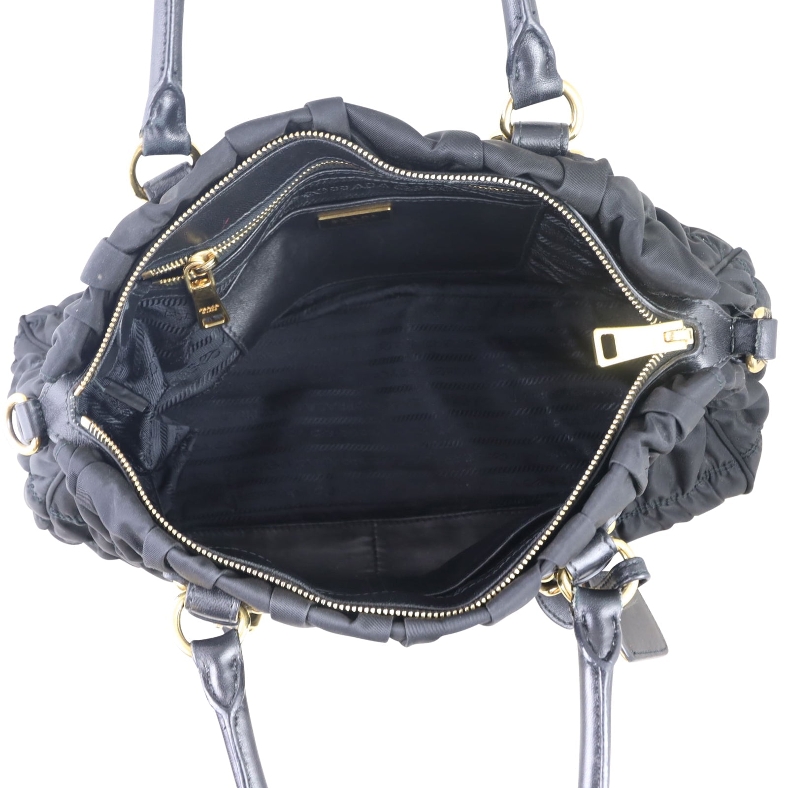 Prada Tessuto Gaufe Small Tote