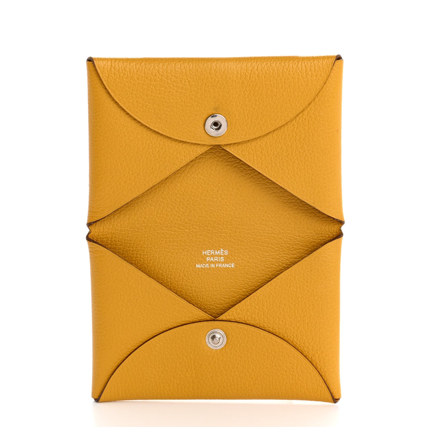 Evercolor Calvi Card Case Jaune Ambre