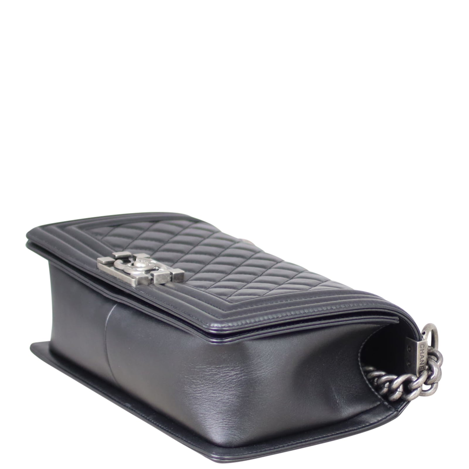 Chanel Boy Old Medium | Black 20 Series