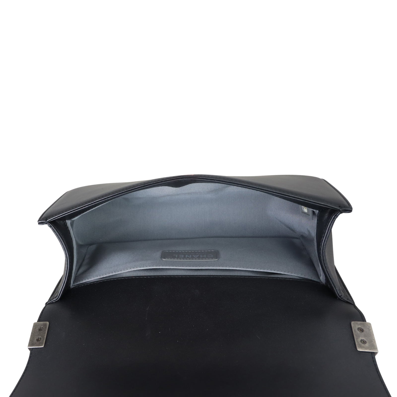 Chanel Boy Old Medium | Black 20 Series
