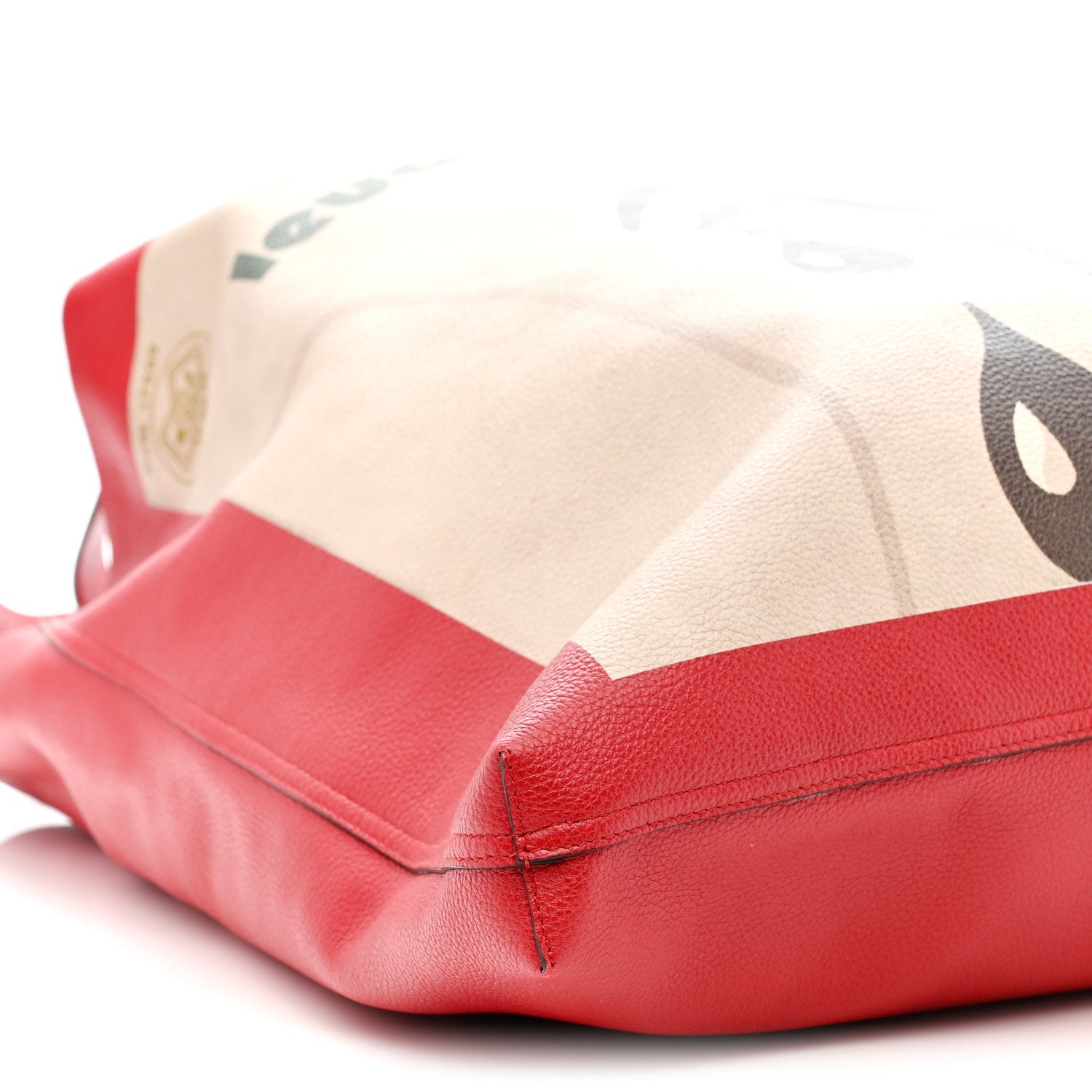 Calfskin Large Elton John Levon-Goodbye Tote Red