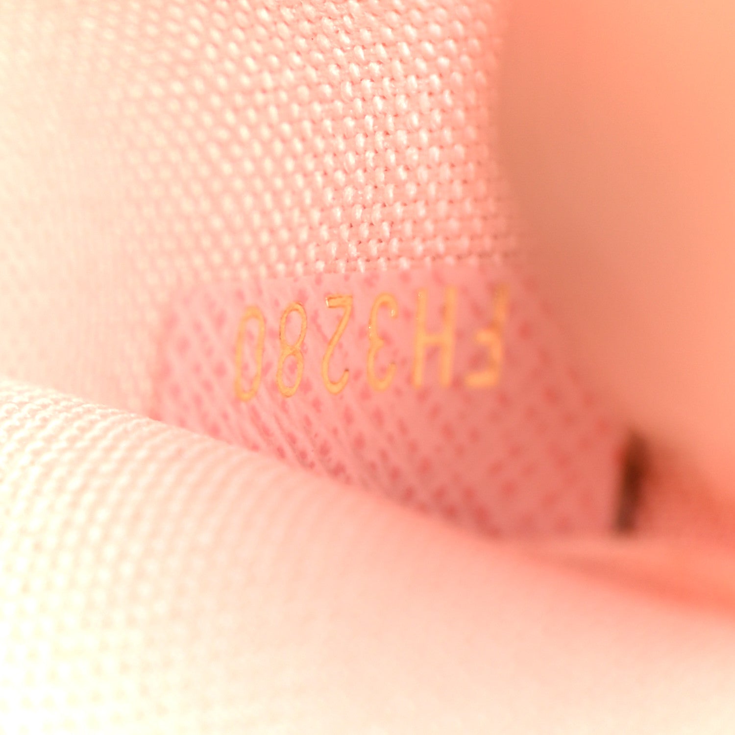 Damier Azur Pochette Felicie Chain Wallet Rose Ballerine