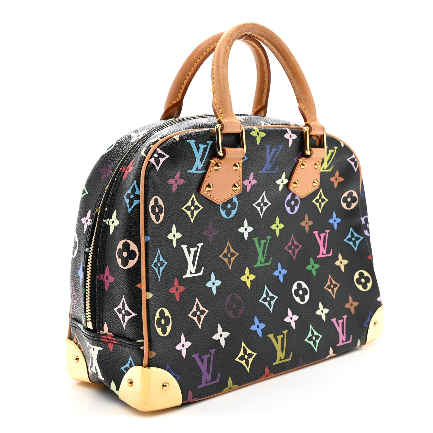 Monogram Multicolor Trouville Black