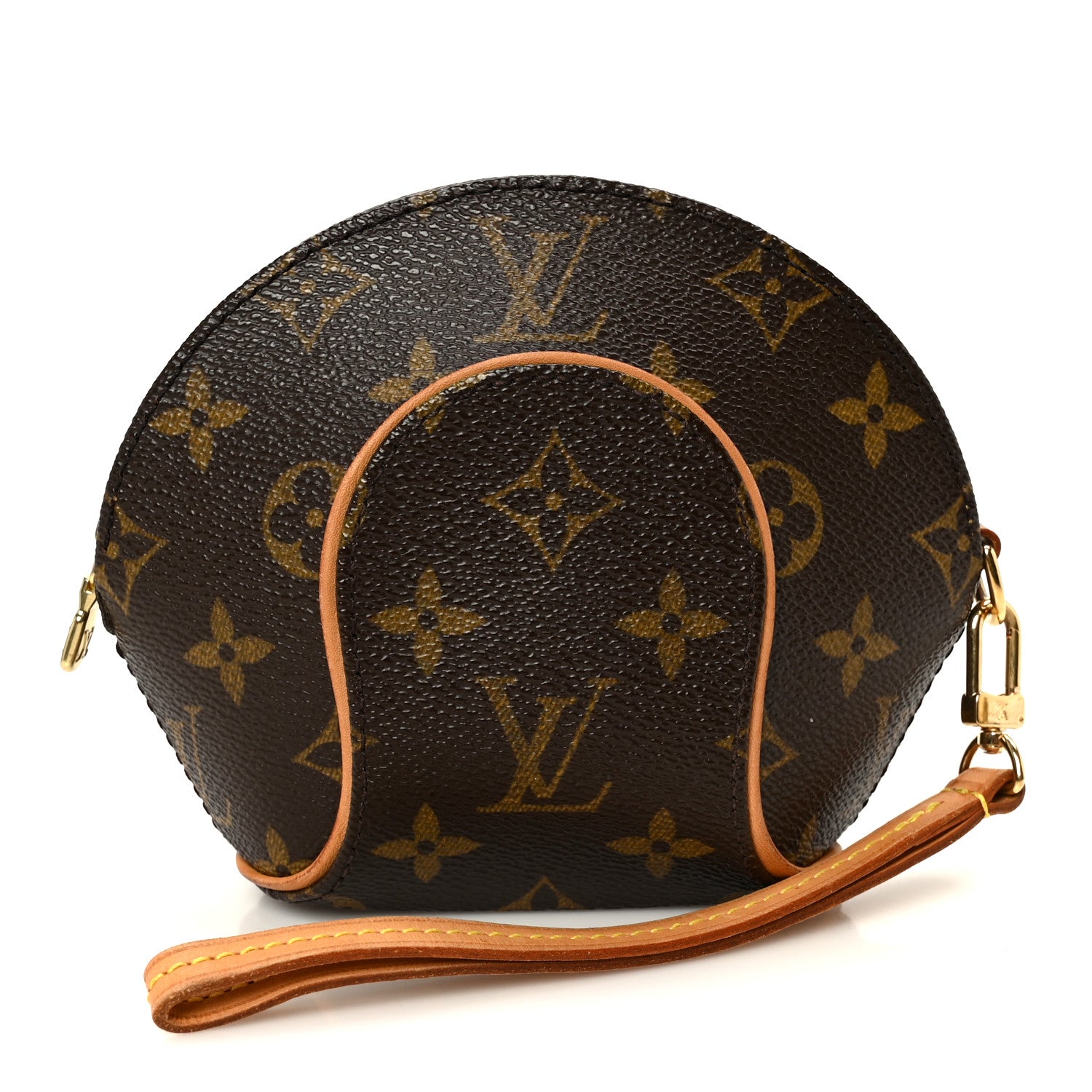 Monogram Mini Ellipse Wristlet Clutch