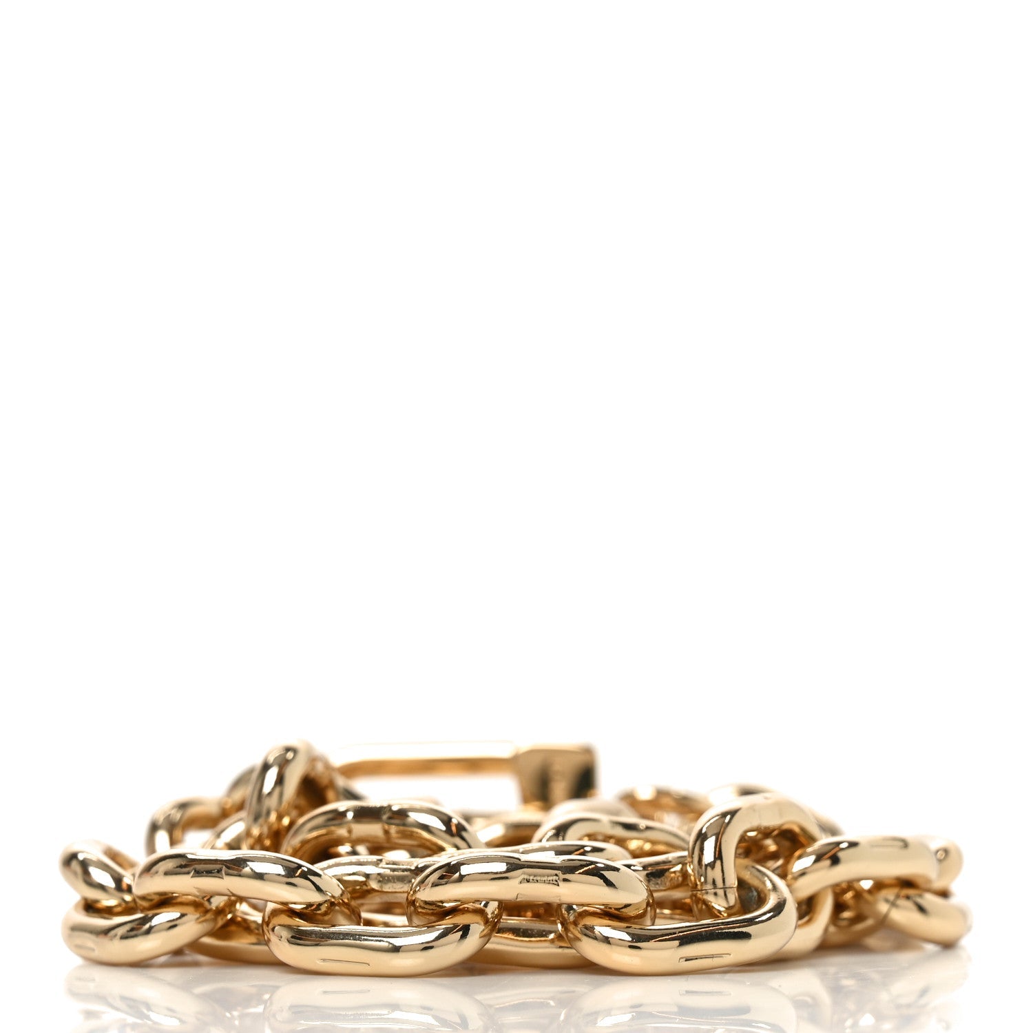 Short Chain Strap Gold