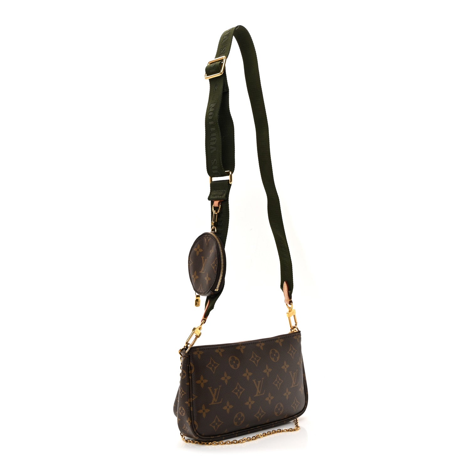 Monogram Multi Pochette Accessories Kaki