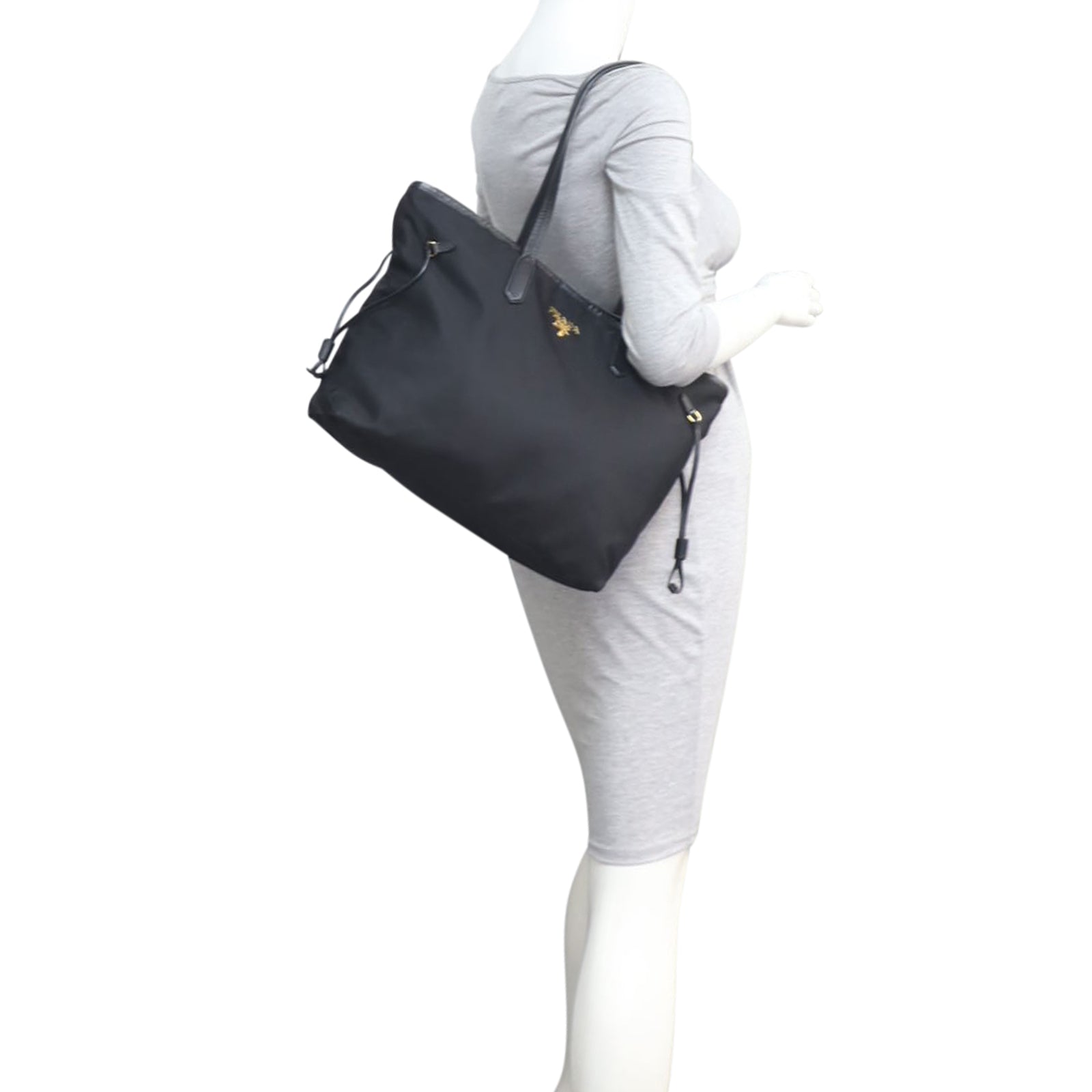 Prada Tessuto Saffiano Shoppping Tote