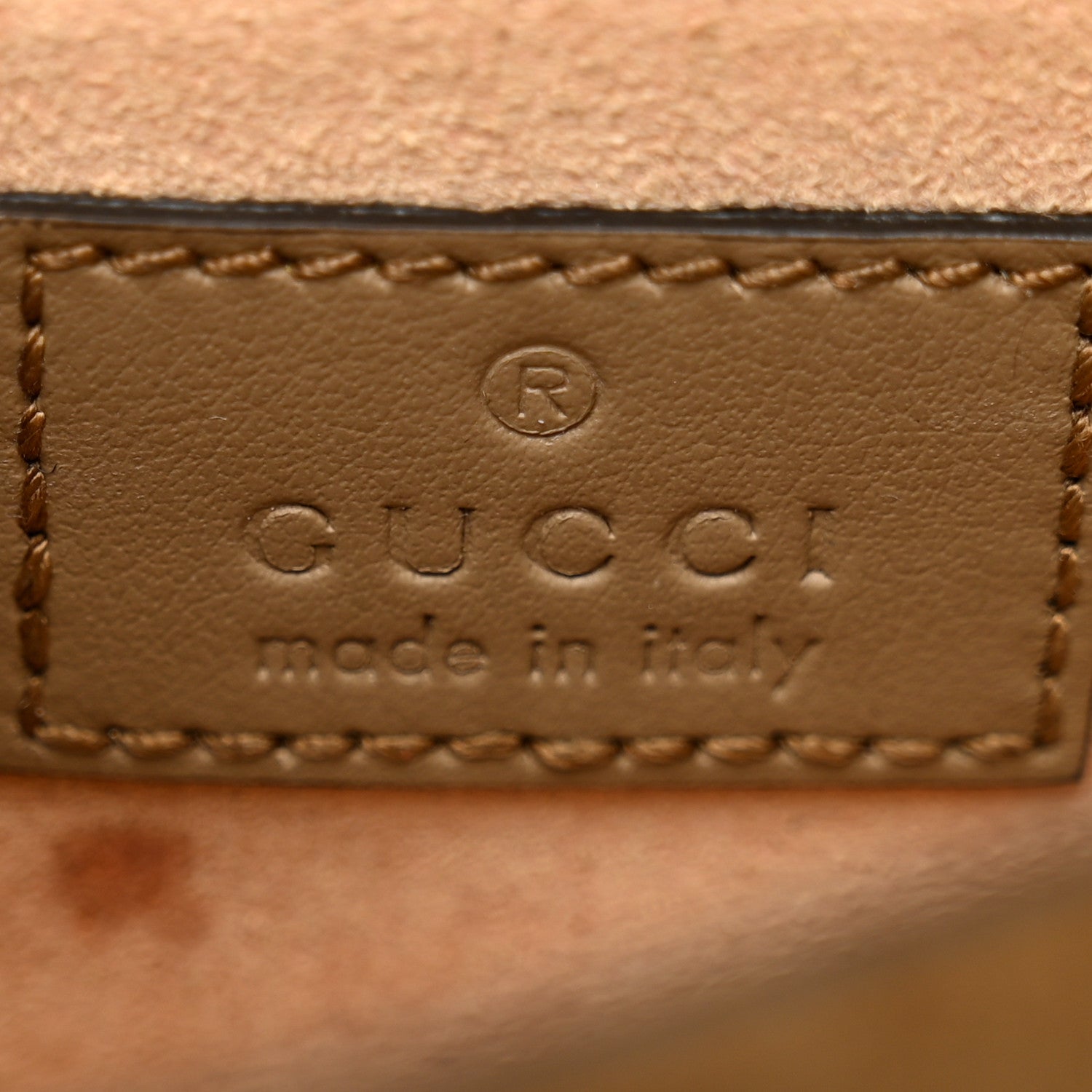 GG Supreme Monogram Super Mini Dionysus Shoulder Bag Taupe