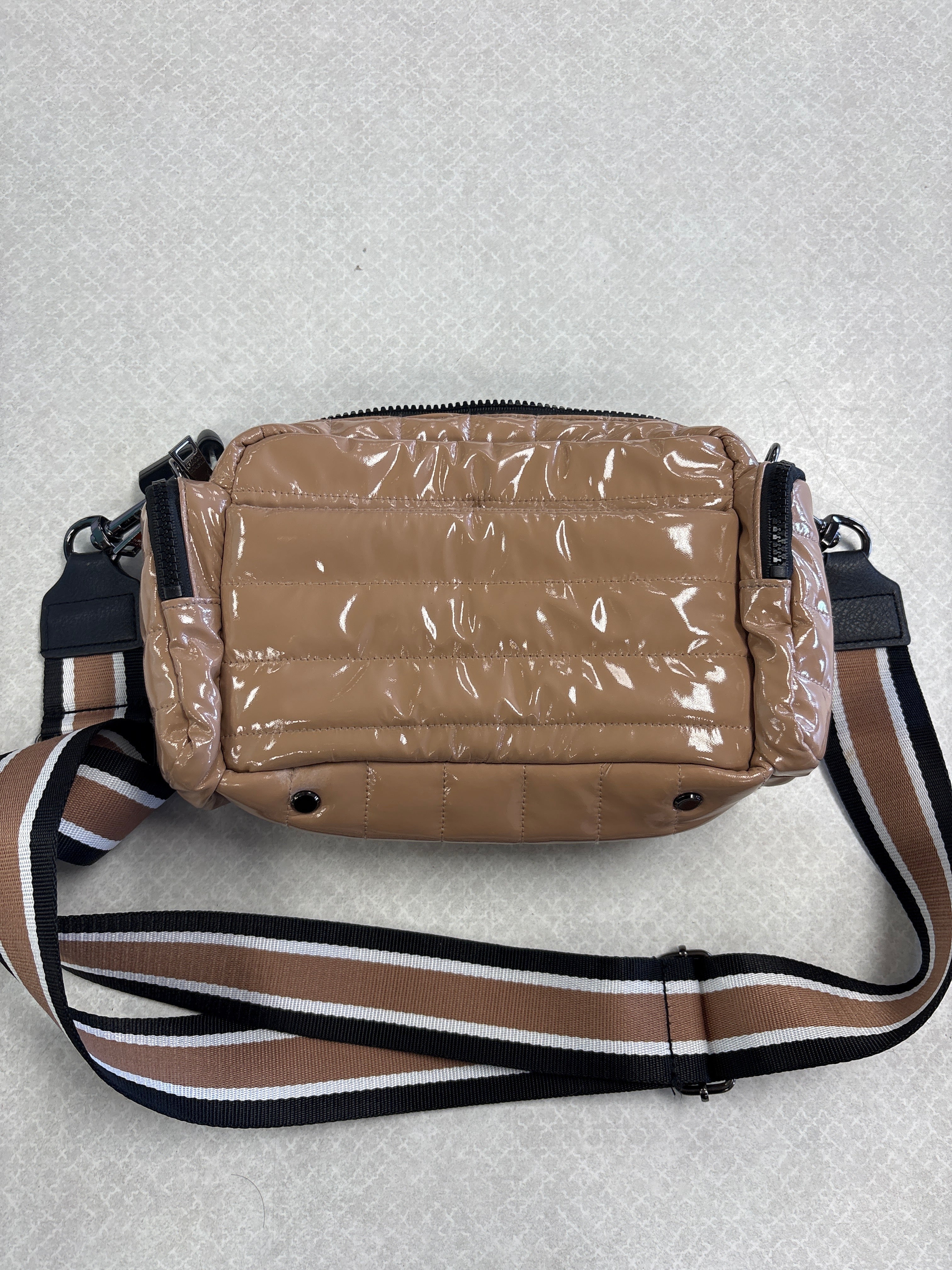 Crossbody By Think Royln In Tan, Size:Medium