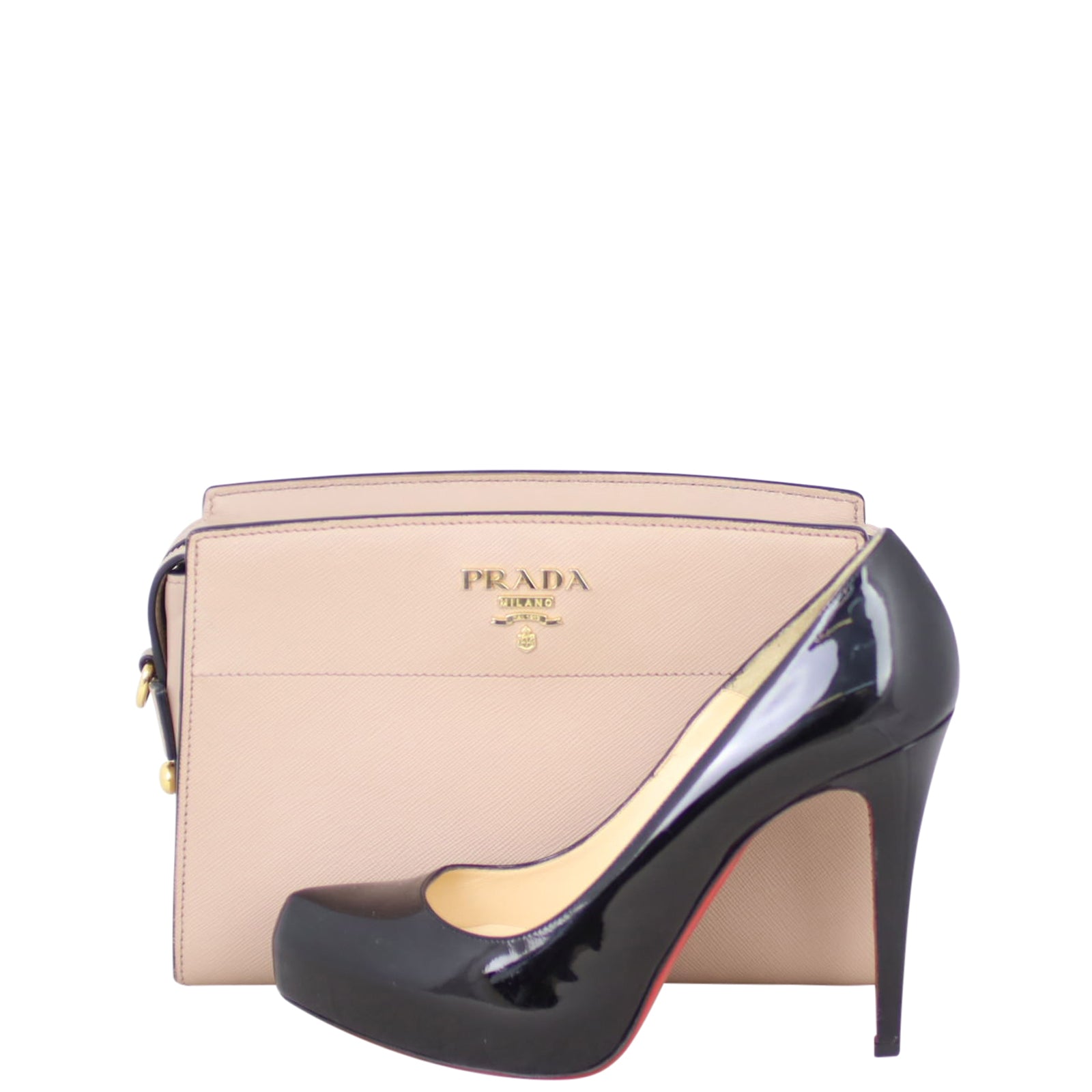 Prada Bibliotheque Saffiano Crossbody Bag