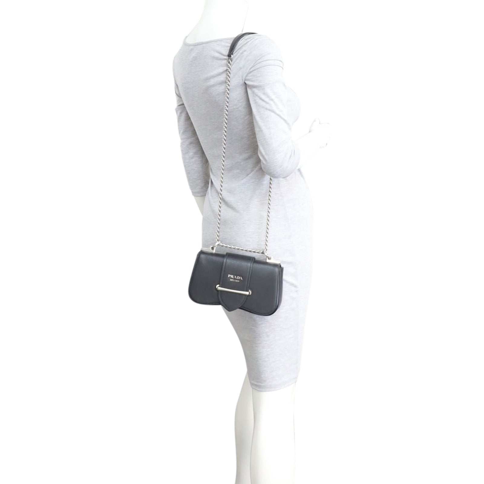 Prada Saffiano Sidonie Shoulder Bag
