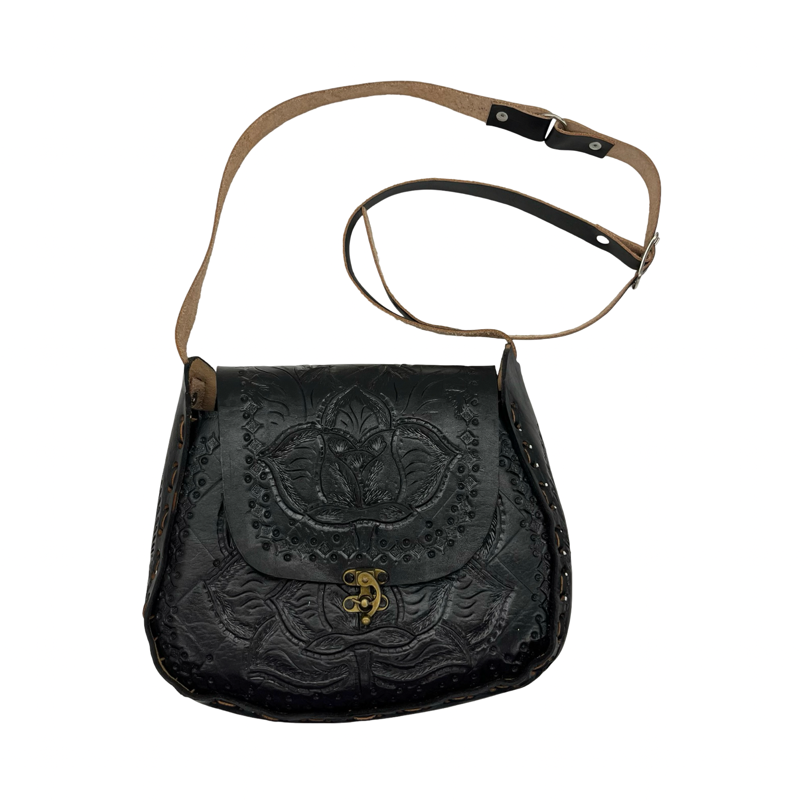 Crossbody By Cmb In Black, Size:Medium
