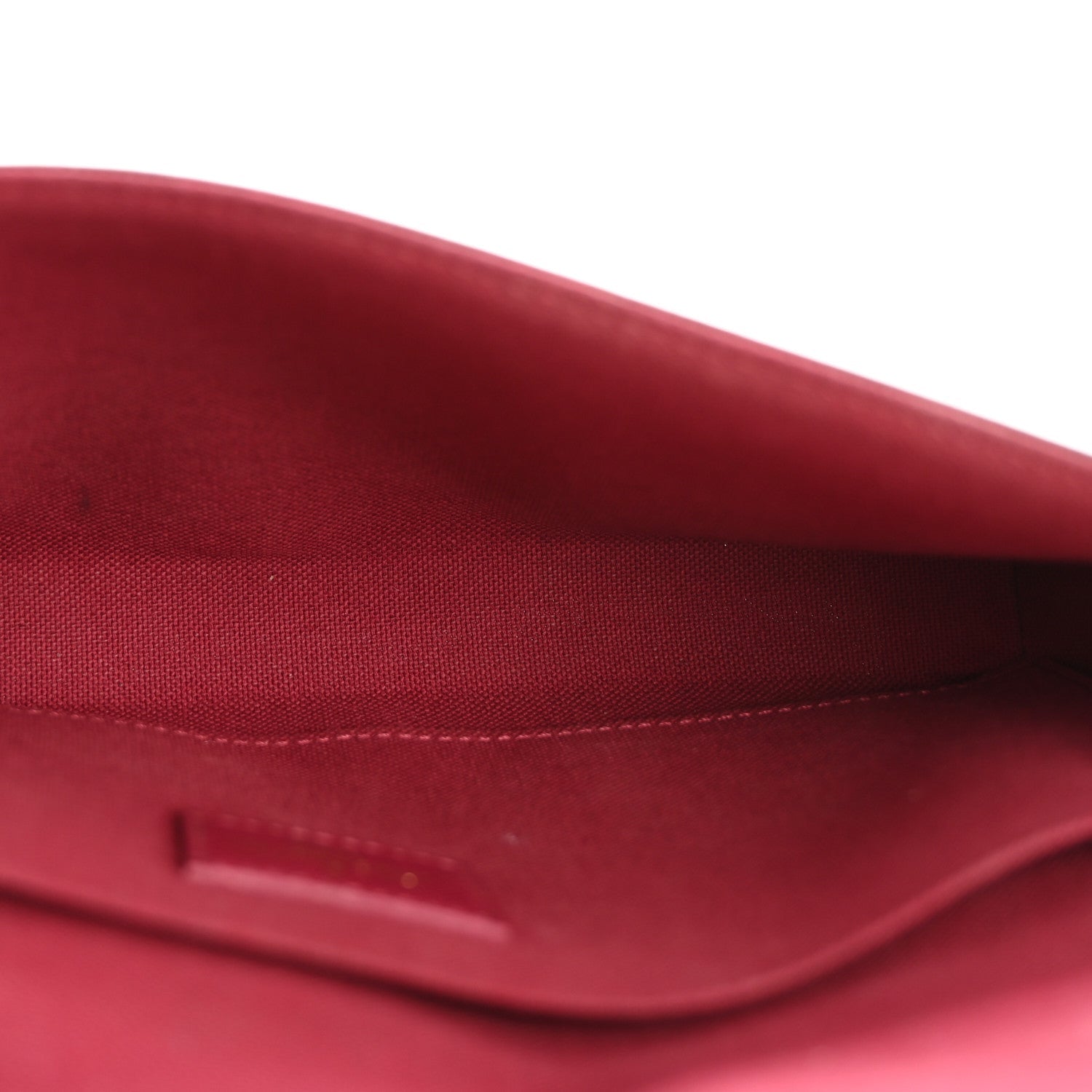 Monogram Pochette Felicie Chain Wallet Fuchsia