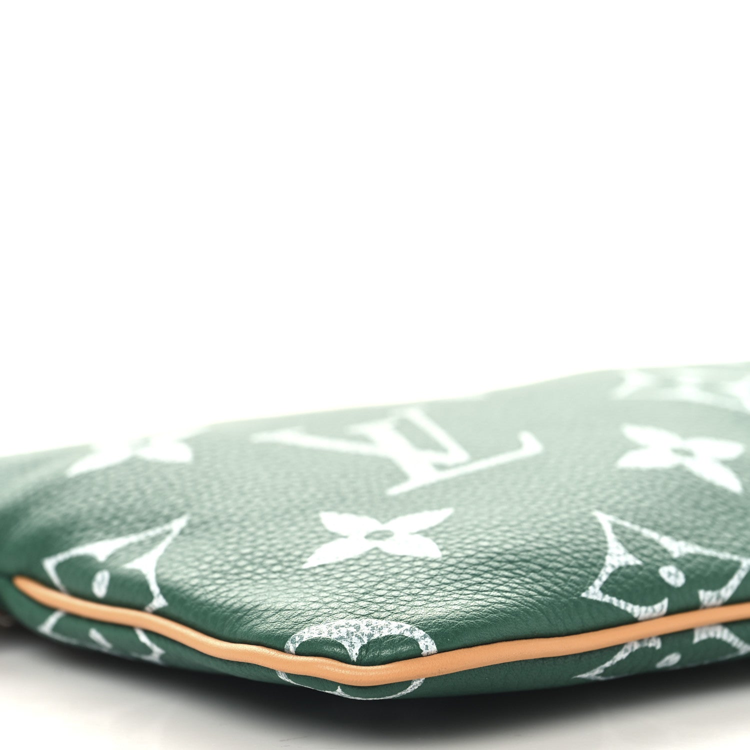 Calfskin Monogram Speedy P9 Bandouliere 50 Pochette Green
