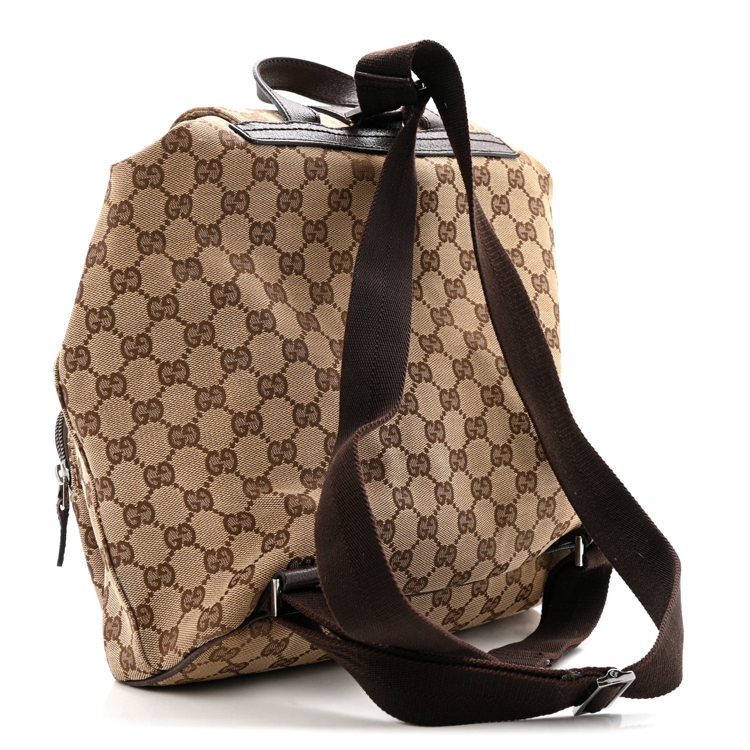 Monogram Backpack Dark Brown