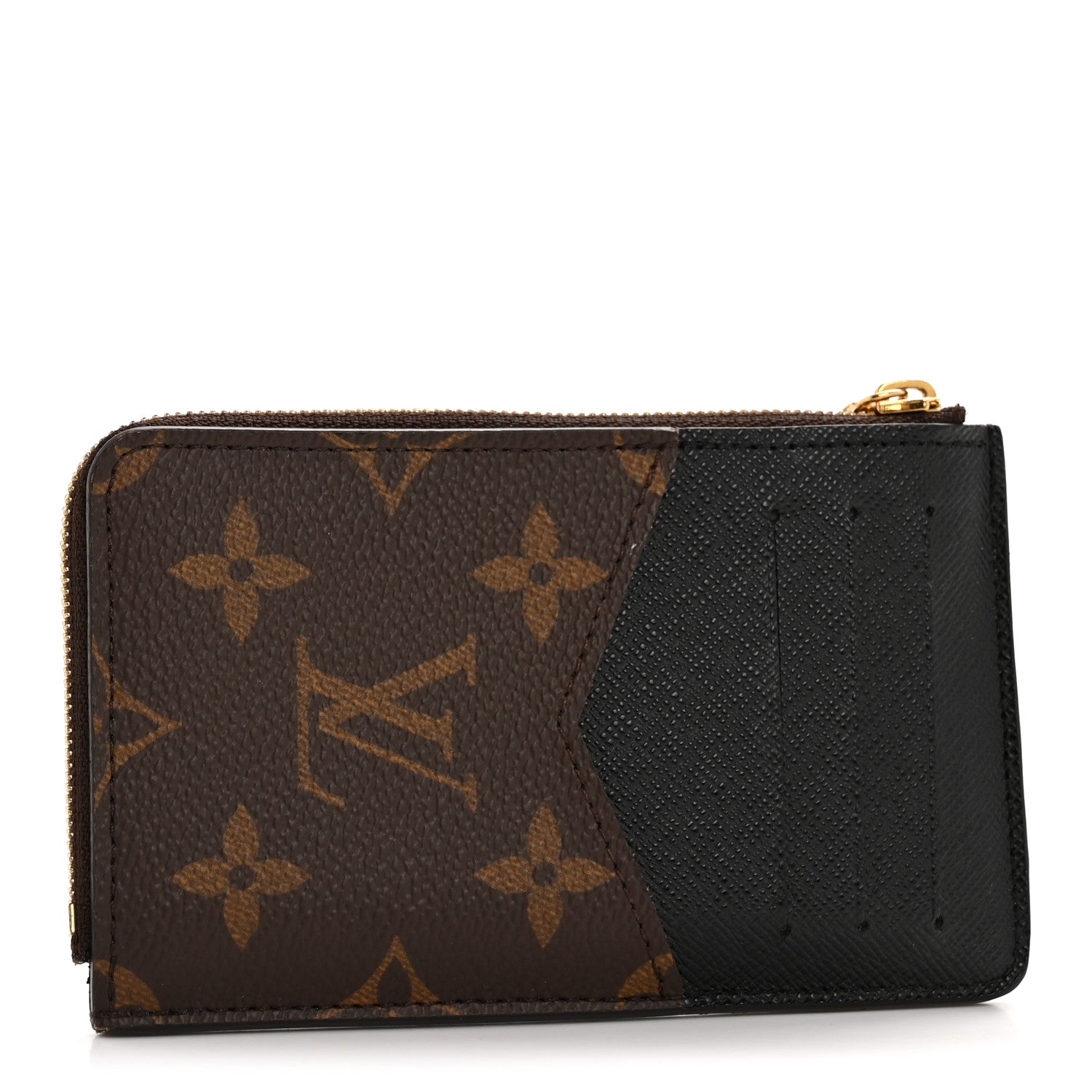 Monogram Recto Verso Card Holder Black